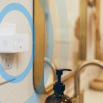 Threshold Care - Motion Wi-Fi Sensing Plug - Installed in Bathroom